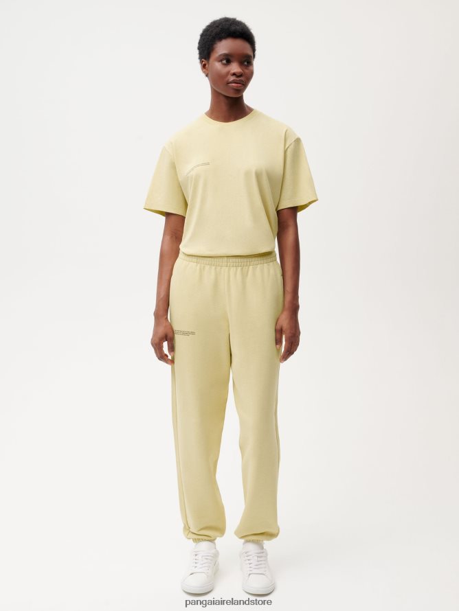 Women Pangaia Clothes Food Dye Track Pants TT8Z42354 Matcha Green