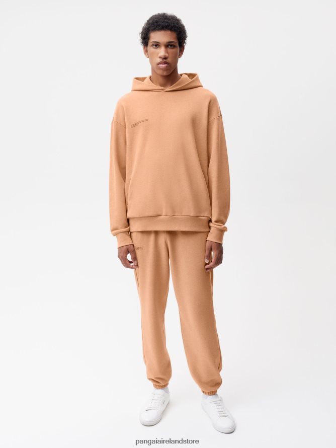 Women Pangaia Clothes Food Dye Track Pants TT8Z42363 Rooibos Red