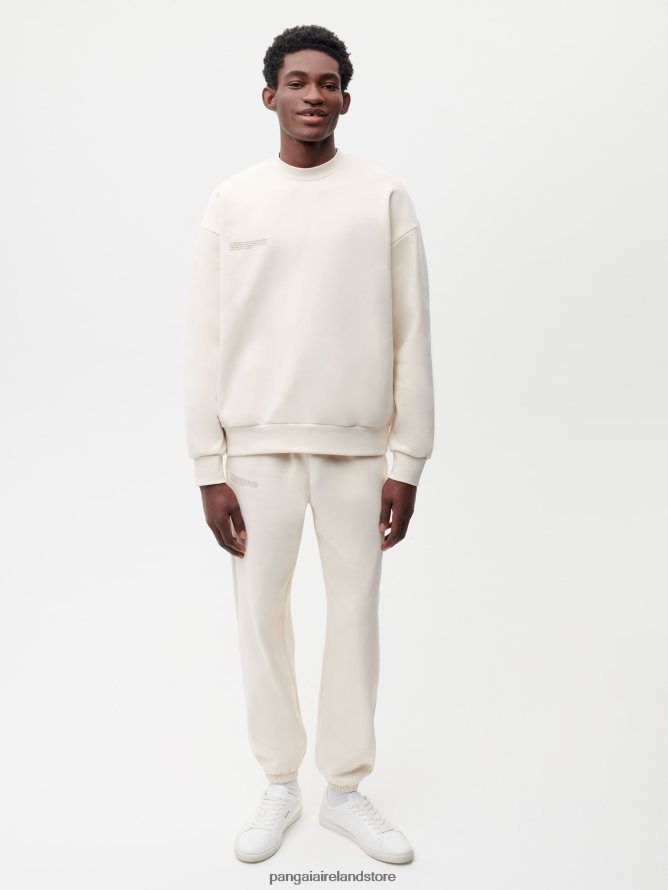 Women Pangaia Clothes In Conversion Cotton Track Pants TT8Z42356 Cotton White