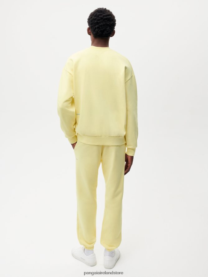 Women Pangaia Clothes In Conversion Cotton Track Pants TT8Z42357 Sunbeam Yellow