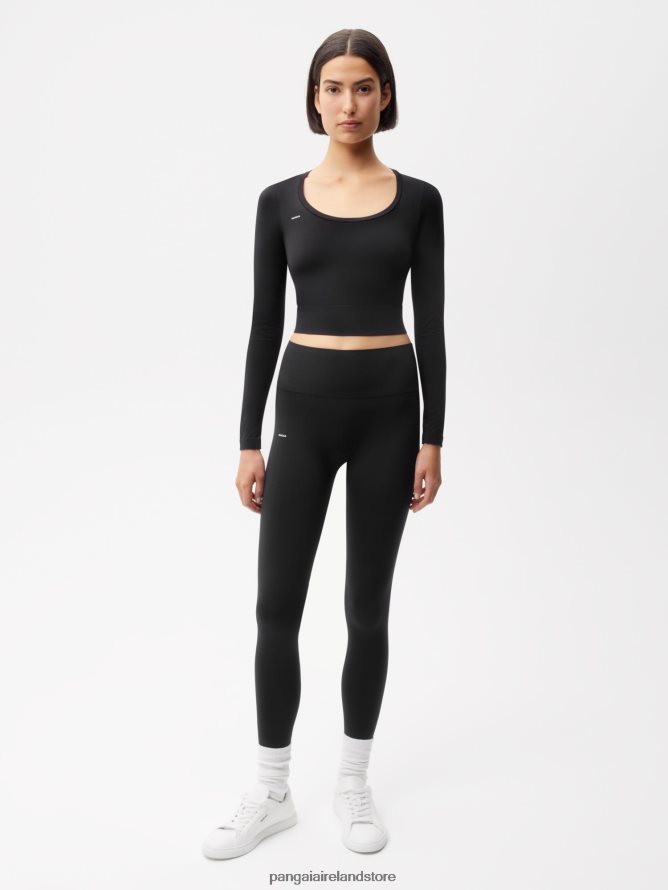 Women Pangaia Clothes Motion Leggings TT8Z42379 Black