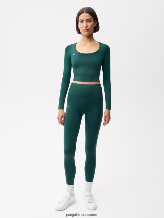 Women Pangaia Clothes Motion Leggings TT8Z42386 Foliage Green