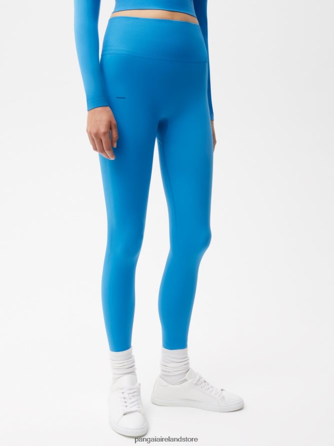 Women Pangaia Clothes Motion Leggings TT8Z42391 Cerulean Blue