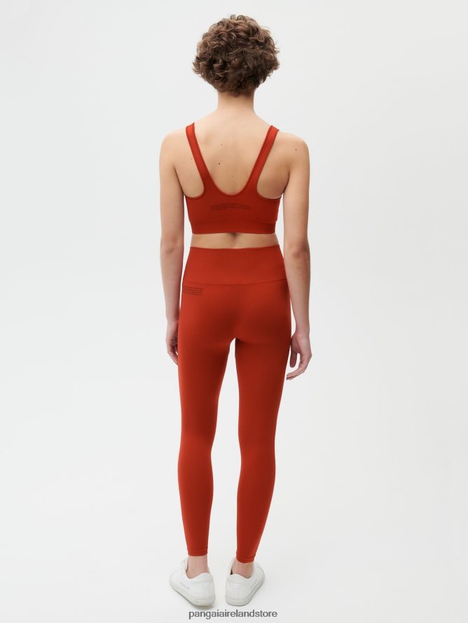 Women Pangaia Clothes Motion X Leggings TT8Z42388 Jasper Red