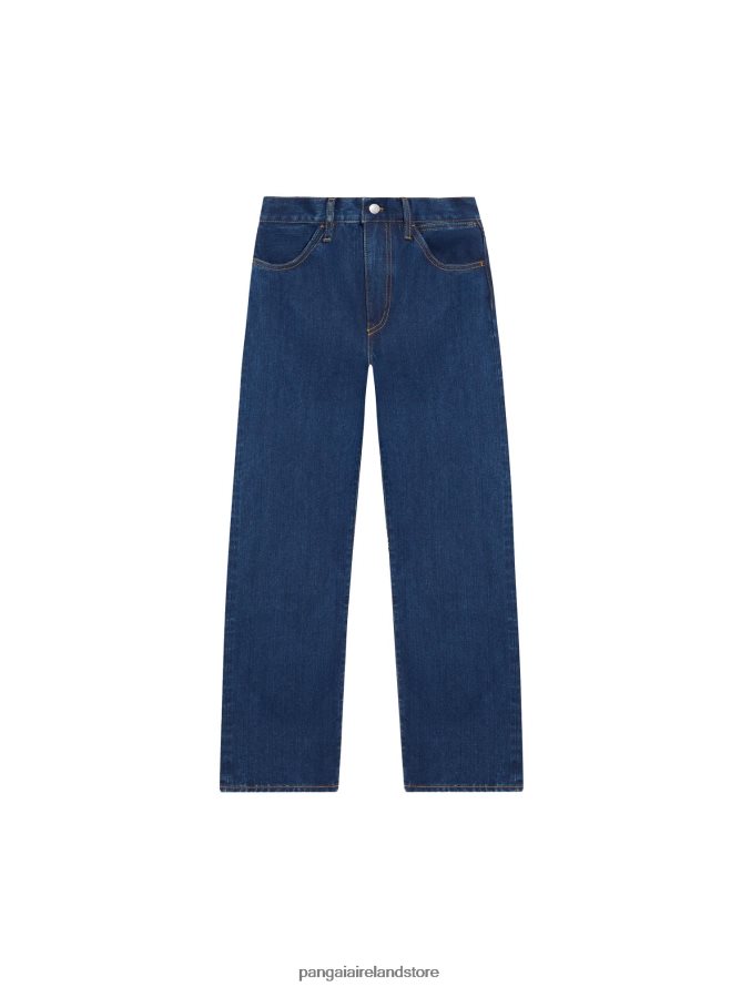 Women Pangaia Clothes Nettle Denim High - Rise Jeans TT8Z42373 Mid Wash