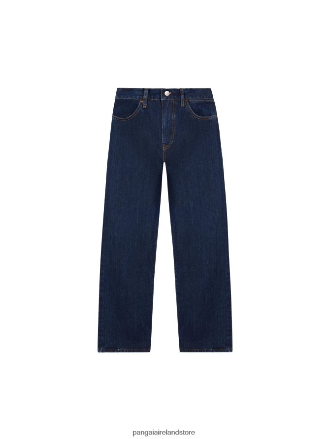 Women Pangaia Clothes Nettle Denim High - Rise Jeans TT8Z42383 Rinse Wash