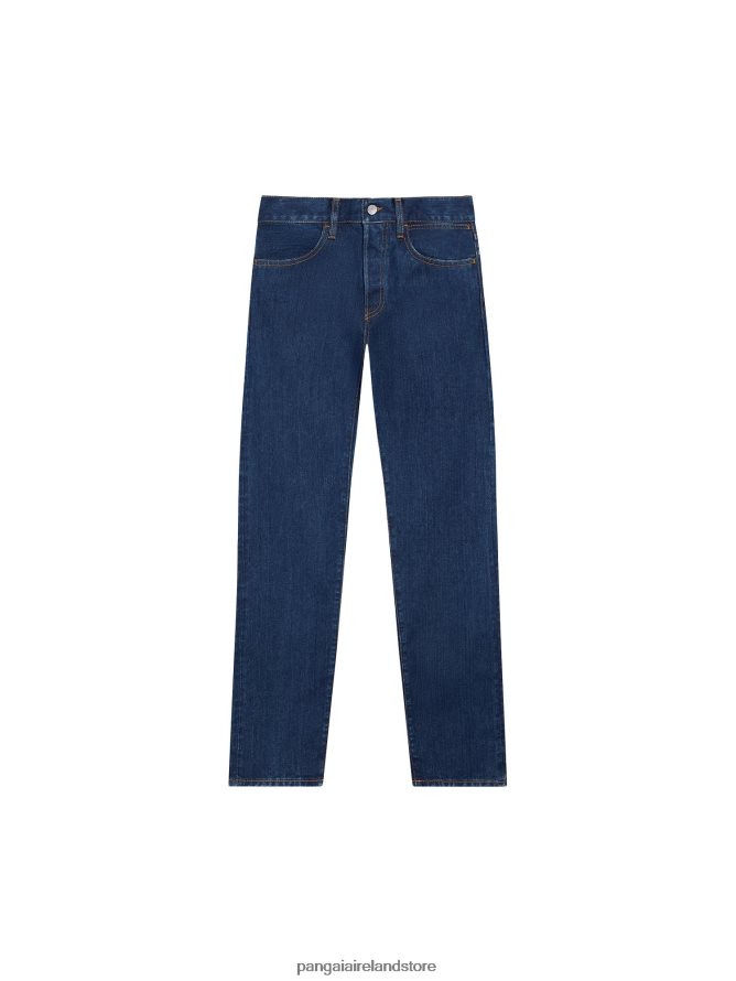 Women Pangaia Clothes Nettle Denim Straight Leg Jeans TT8Z42381 Mid Wash