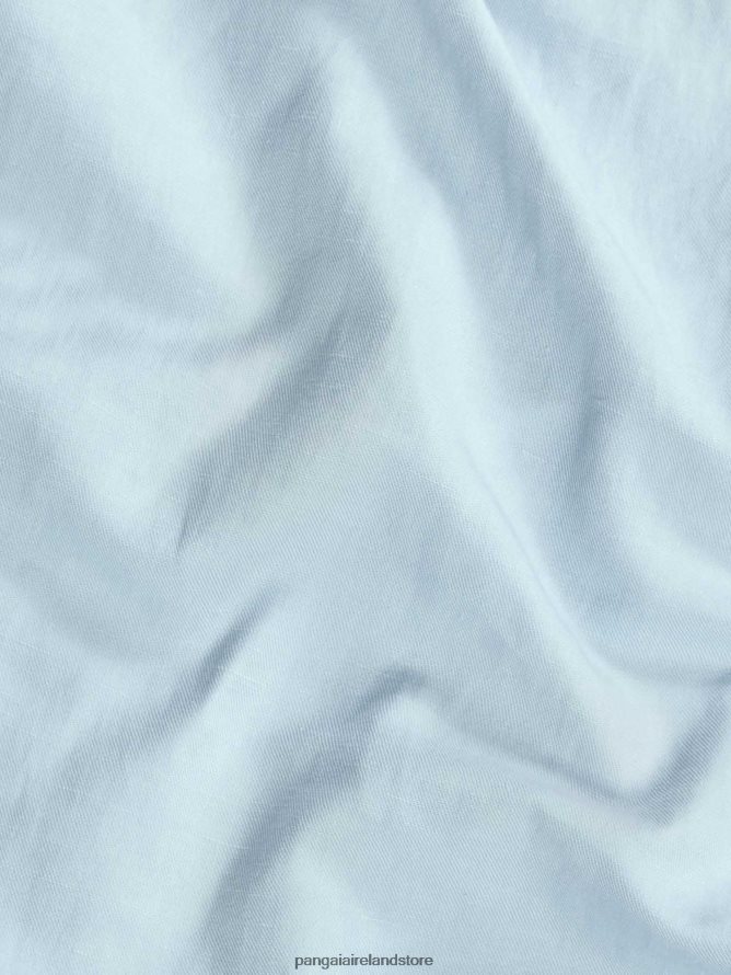 Women Pangaia Clothes Organic Cotton Blend Cargo Pants TT8Z42317 Baby Blue