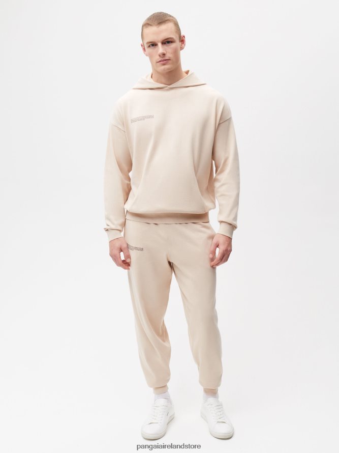 Women Pangaia Clothes Organic Cotton Knit Track Pants TT8Z42326 Sand