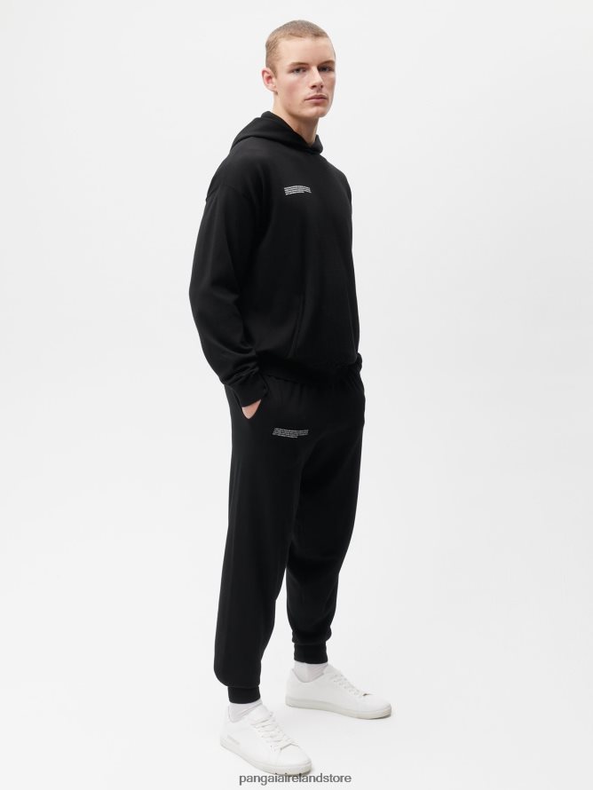 Women Pangaia Clothes Organic Cotton Knit Track Pants TT8Z42336 Black