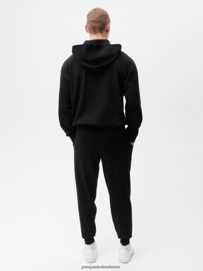 Women Pangaia Clothes Organic Cotton Knit Track Pants TT8Z42336 Black