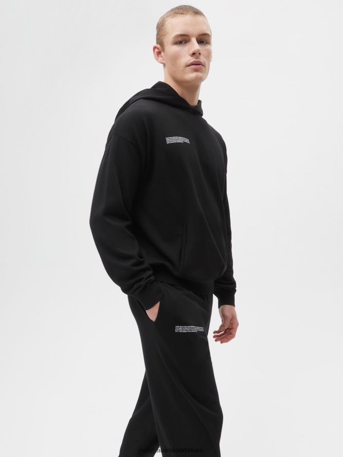 Women Pangaia Clothes Organic Cotton Knit Track Pants TT8Z42336 Black