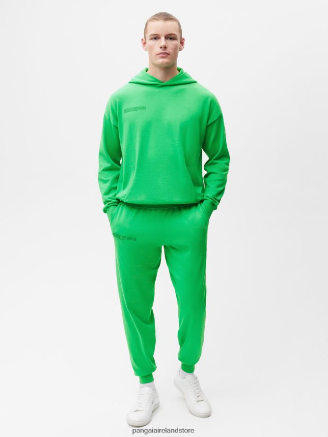 Women Pangaia Clothes Organic Cotton Knit Track Pants TT8Z42348 Jade Green