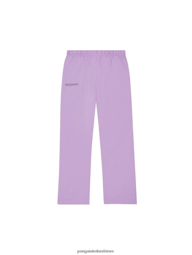 Women Pangaia Clothes Organic Cotton Loungewear Track Pants TT8Z42440 Orchid Purple