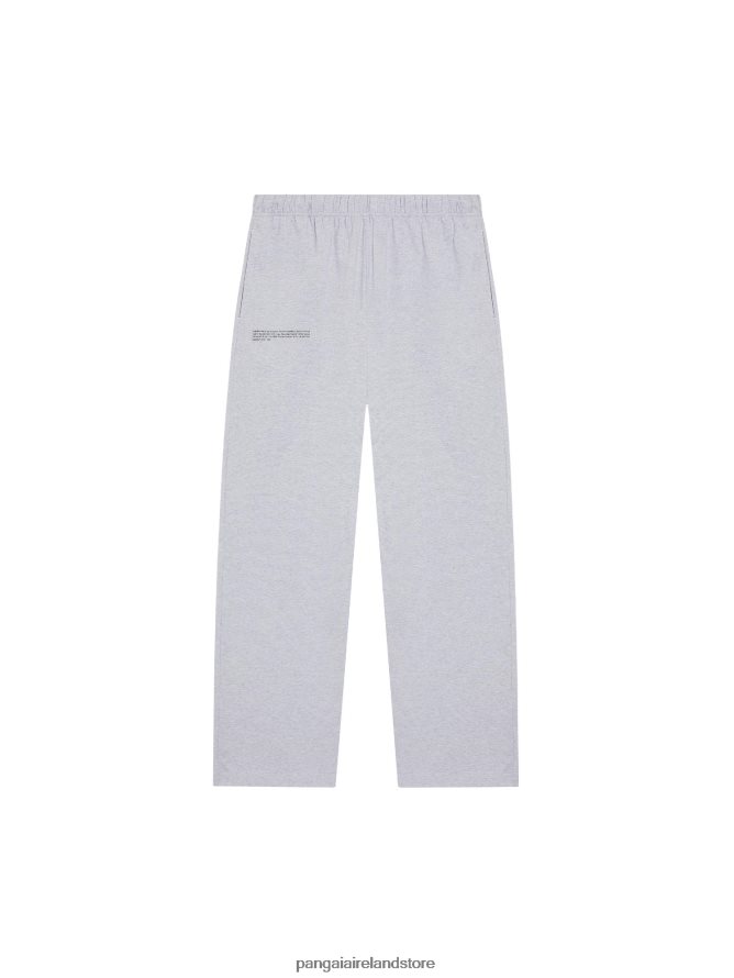 Women Pangaia Clothes Organic Cotton Pajama Track Pants With C-Fiber TT8Z42425 Grey Marl