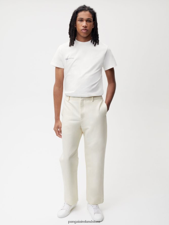 Women Pangaia Clothes Organic Cotton Regular Fit Trouser TT8Z42389 Elderflower