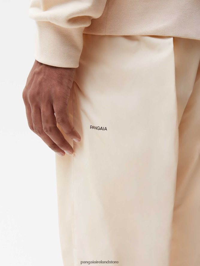 Women Pangaia Clothes Recycled Nylon Track Pants TT8Z42319 Sand