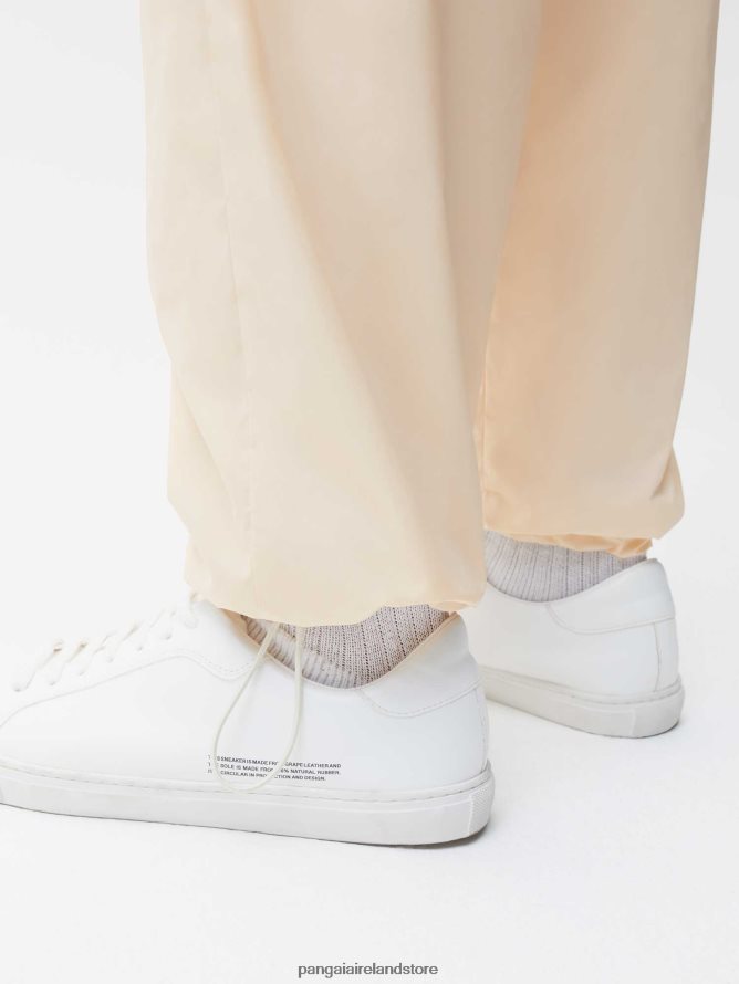 Women Pangaia Clothes Recycled Nylon Track Pants TT8Z42319 Sand