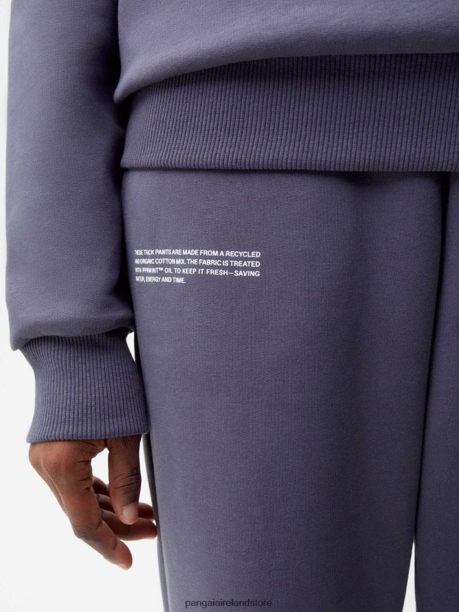 Women Pangaia Clothes Signature Track Pants TT8Z42293 Slate Blue