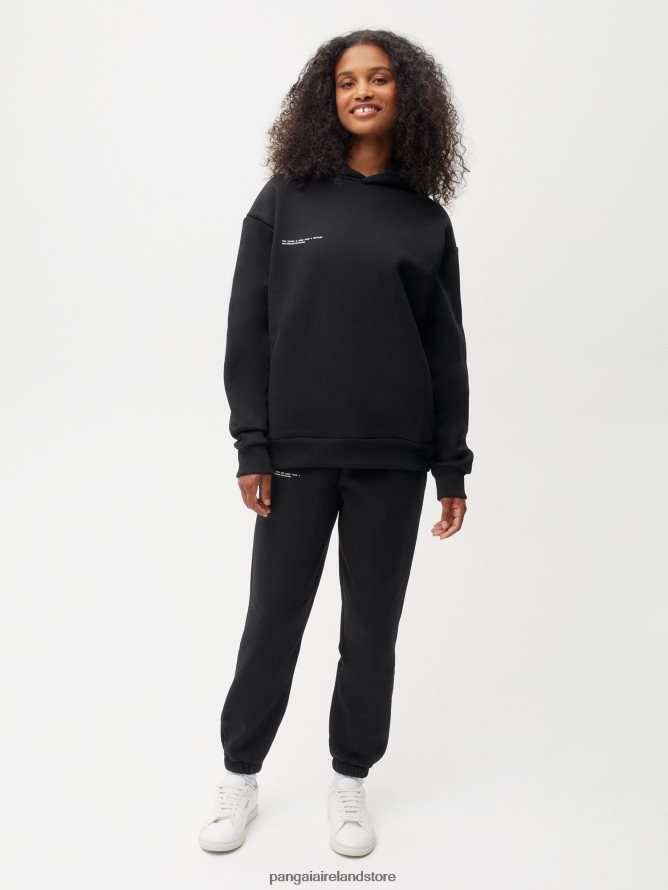 Women Pangaia Clothes Signature Track Pants TT8Z42304 Black