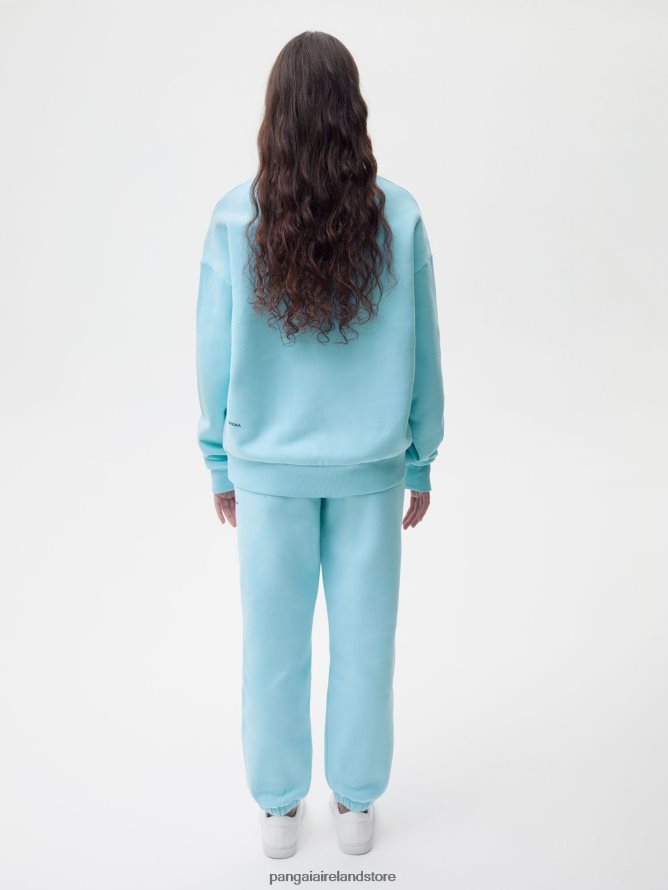 Women Pangaia Clothes Signature Track Pants TT8Z42311 Celestial Blue