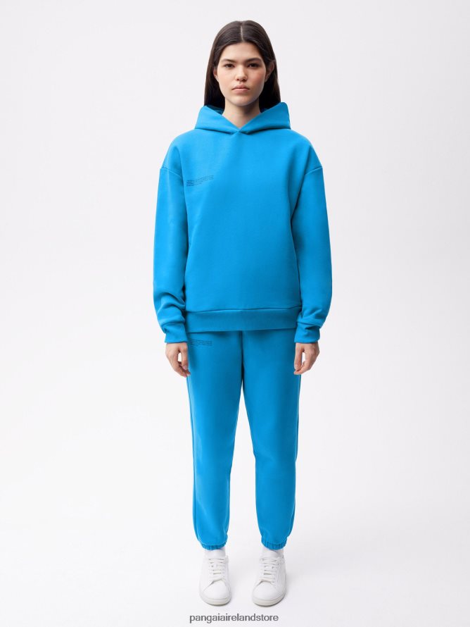 Women Pangaia Clothes Signature Track Pants TT8Z42339 Cerulean Blue