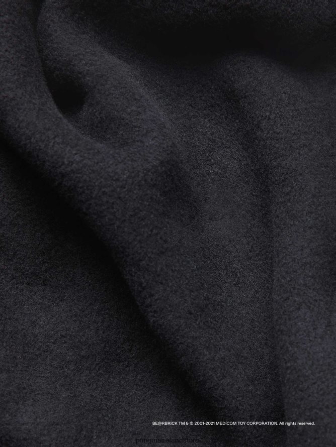 Women Pangaia Clothes X Haroshi Be@Rbrick Recycled Cotton Track Pants TT8Z42366 Black