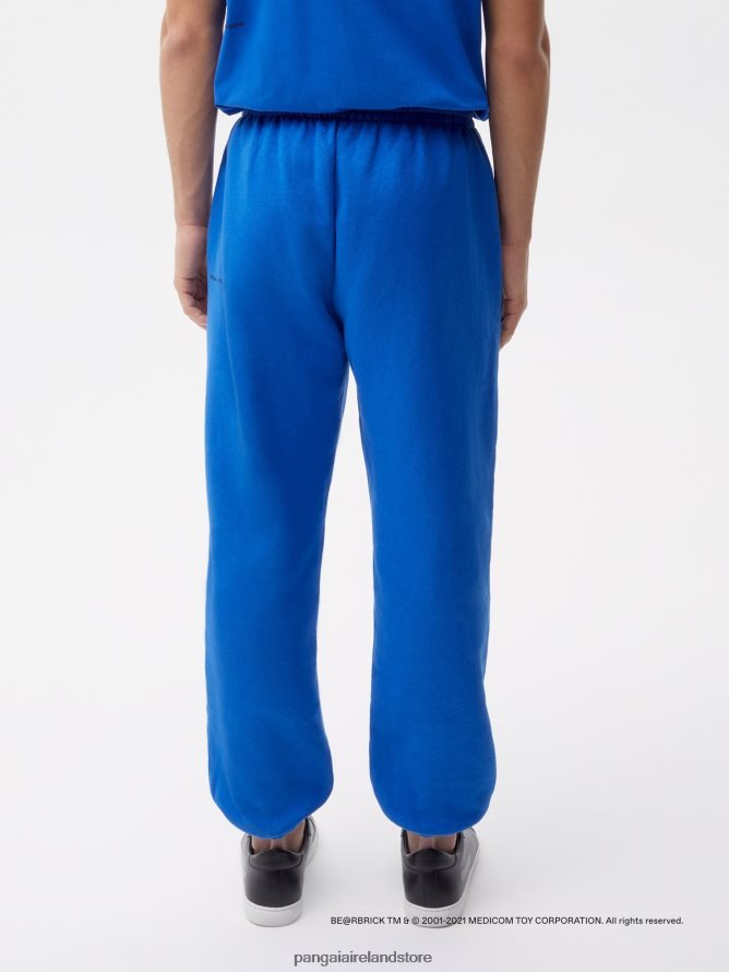 Women Pangaia Clothes X Haroshi Be@Rbrick Recycled Cotton Track Pants TT8Z42370 Cobalt Blue