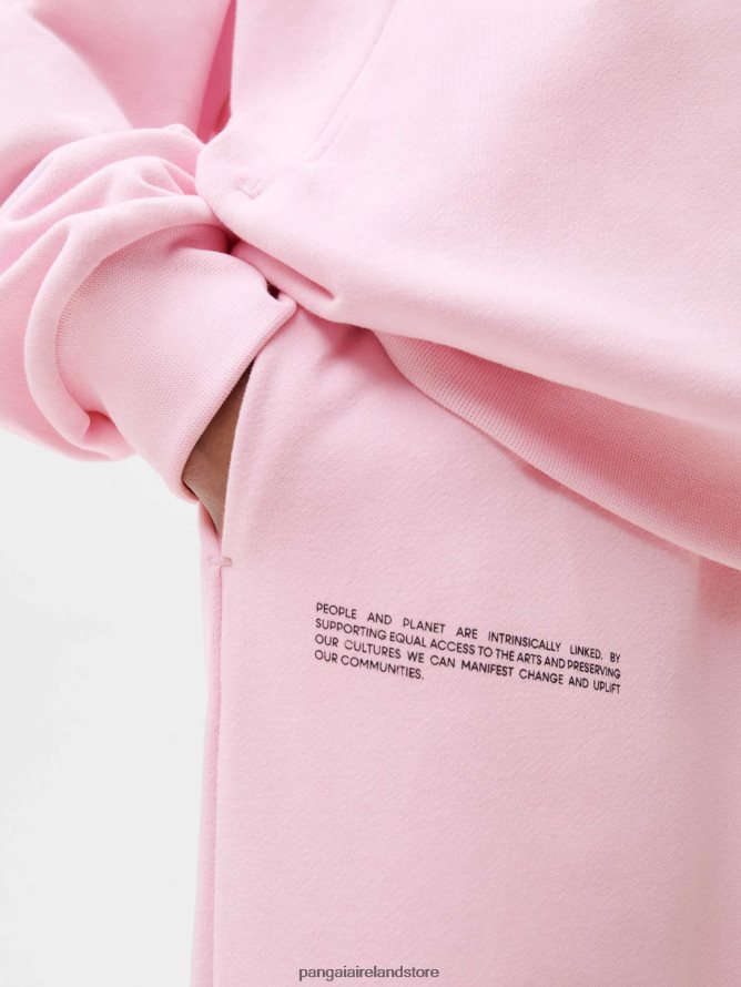 Women Pangaia Clothes X Roberto Lugo 365 Track Pants TT8Z42323 Funghi Pink