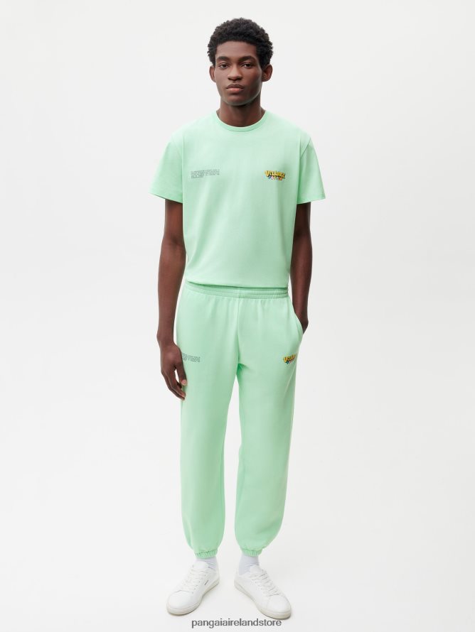 Women Pangaia Clothes X Roberto Lugo 365 Track Pants TT8Z42352 Lagoon Blue