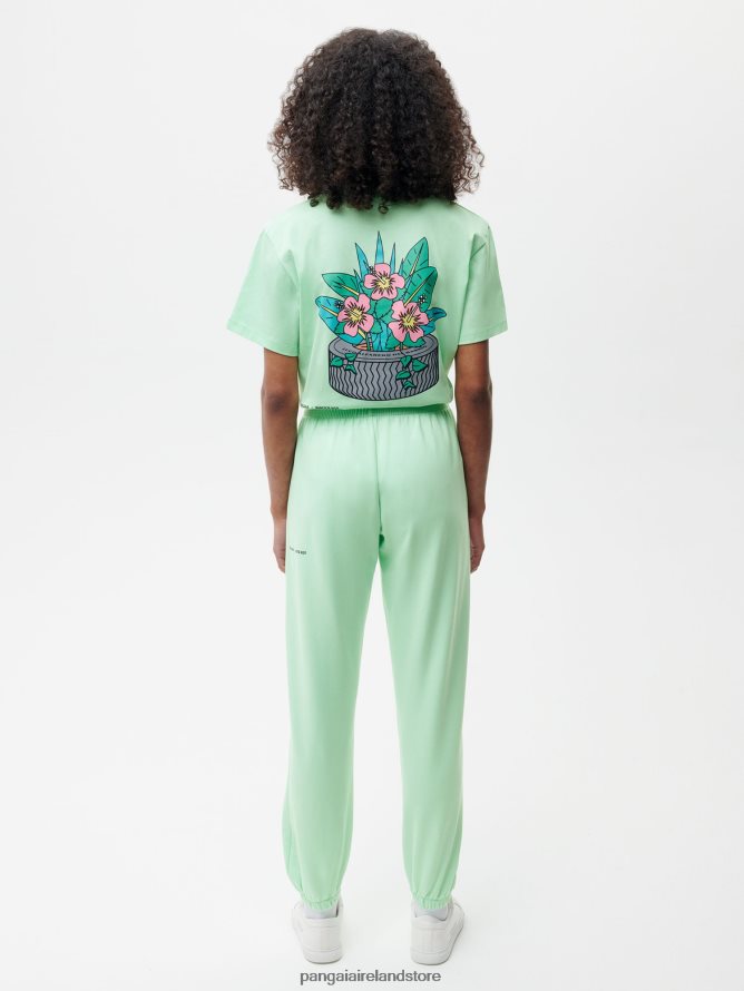 Women Pangaia Clothes X Roberto Lugo 365 Track Pants TT8Z42352 Lagoon Blue