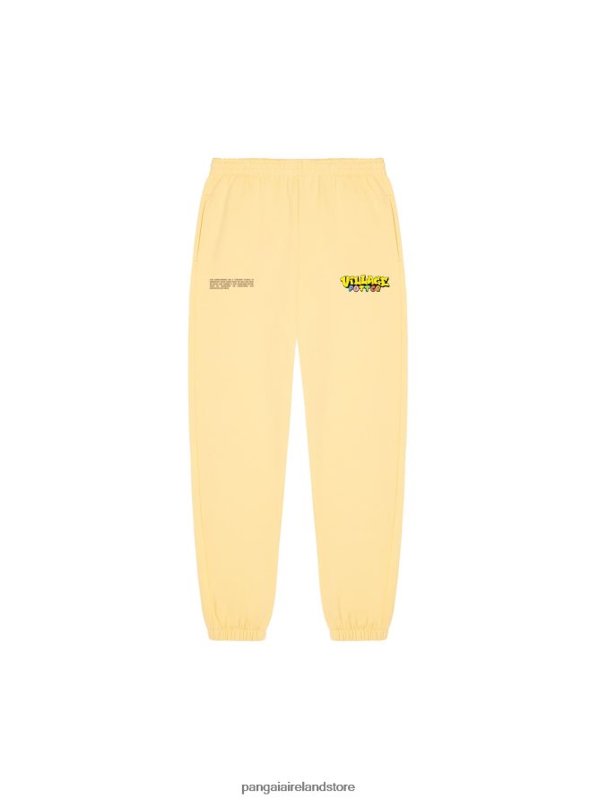 Women Pangaia Clothes X Roberto Lugo 365 Track Pants TT8Z42358 Buttercup Yellow