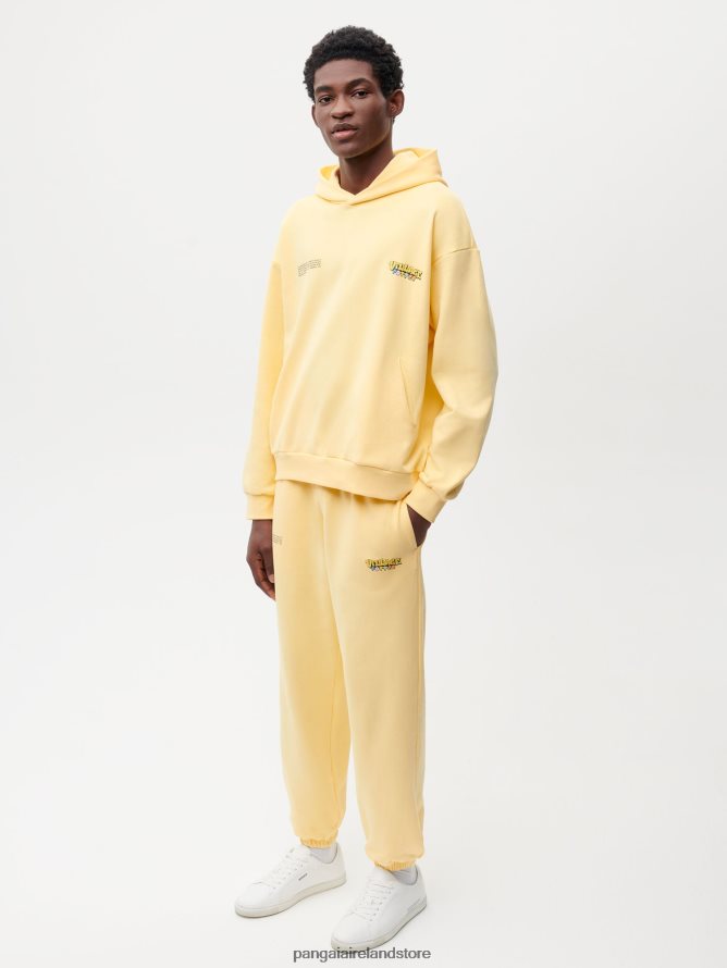 Women Pangaia Clothes X Roberto Lugo 365 Track Pants TT8Z42358 Buttercup Yellow