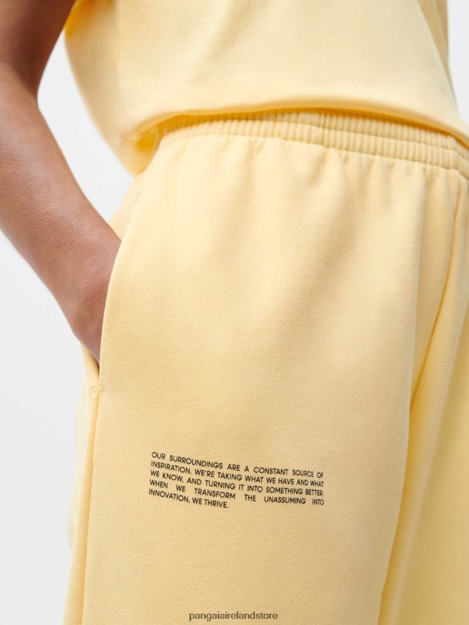 Women Pangaia Clothes X Roberto Lugo 365 Track Pants TT8Z42358 Buttercup Yellow