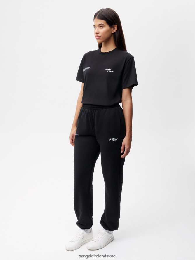 Women Pangaia Clothes X Victor Victor Signature Track Pants TT8Z42324 Black