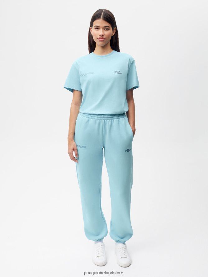 Women Pangaia Clothes X Victor Victor Signature Track Pants TT8Z42365 Celestial Blue