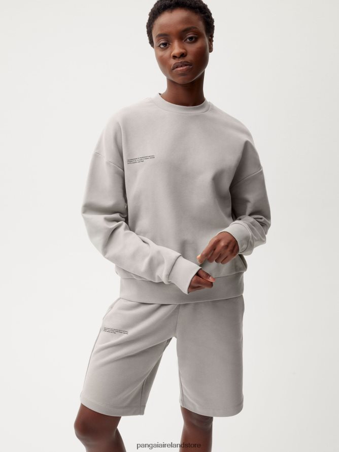 Women Pangaia Clothes 365 Long Shorts TT8Z42223 Stone