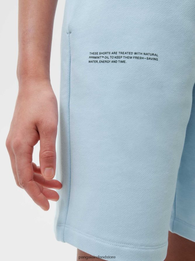 Women Pangaia Clothes 365 Long Shorts TT8Z42225 Baby Blue