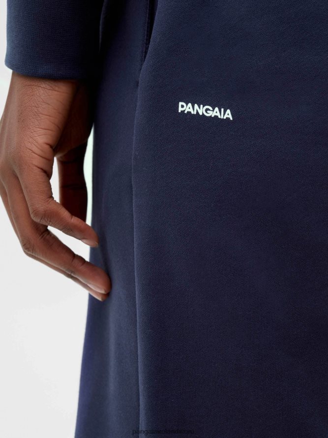 Women Pangaia Clothes 365 Long Shorts TT8Z42249 Navy Blue
