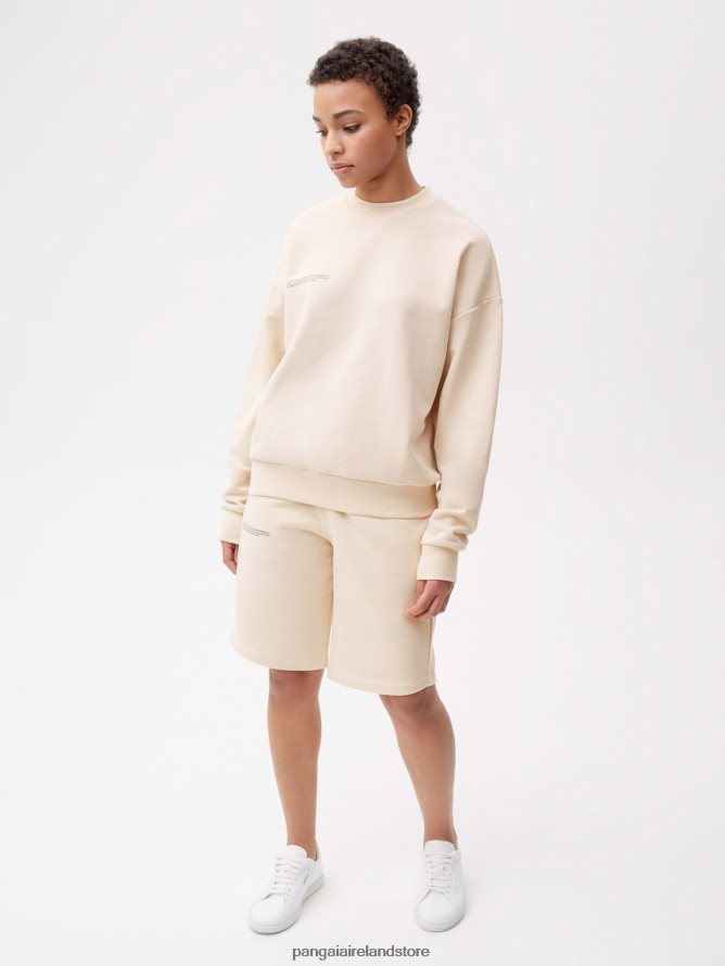 Women Pangaia Clothes 365 Long Shorts TT8Z42252 Sand