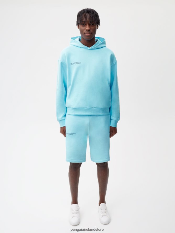 Women Pangaia Clothes 365 Long Shorts TT8Z42256 Celestial Blue