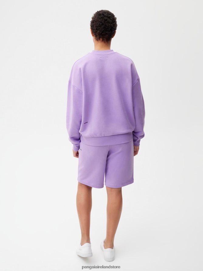 Women Pangaia Clothes 365 Long Shorts TT8Z42259 Orchid Purple