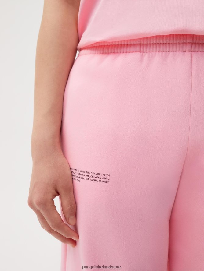 Women Pangaia Clothes 365 Long Shorts TT8Z42260 Sakura Pink