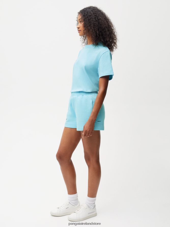Women Pangaia Clothes 365 Shorts TT8Z42245 Celestial Blue