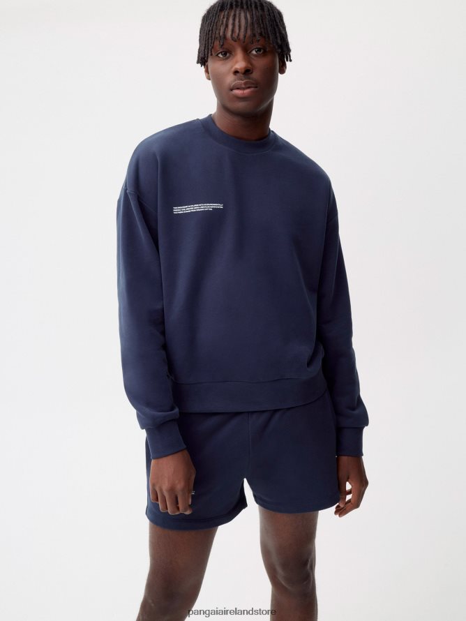 Women Pangaia Clothes 365 Shorts TT8Z42246 Navy Blue