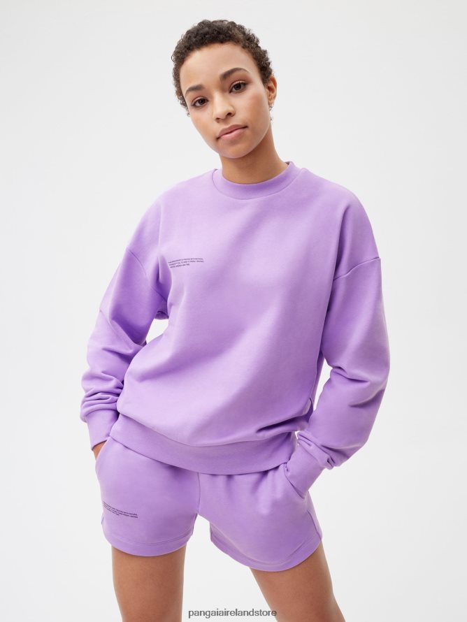 Women Pangaia Clothes 365 Shorts TT8Z42247 Orchid Purple