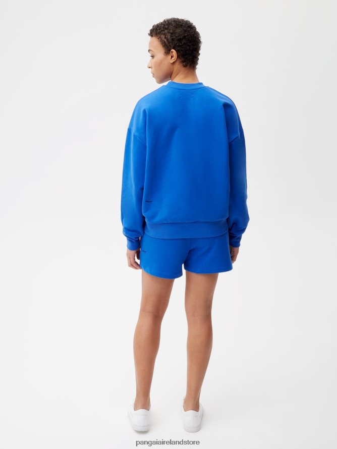 Women Pangaia Clothes 365 Shorts TT8Z42250 Cobalt Blue