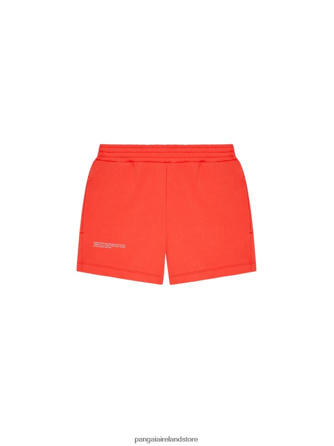 Women Pangaia Clothes 365 Shorts TT8Z42261 Dragon Fruit Red