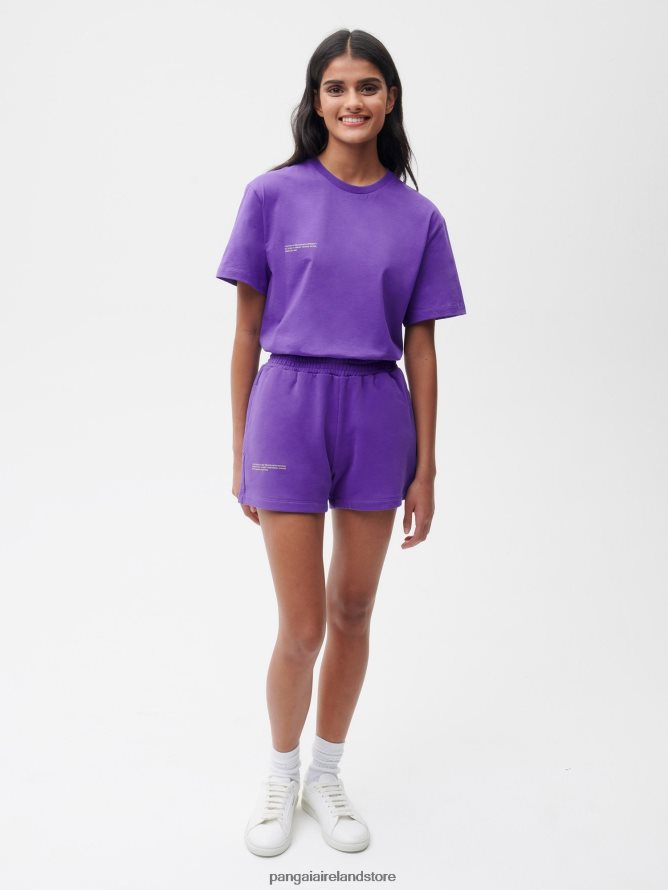 Women Pangaia Clothes 365 Shorts TT8Z42262 Passion Flower Purple