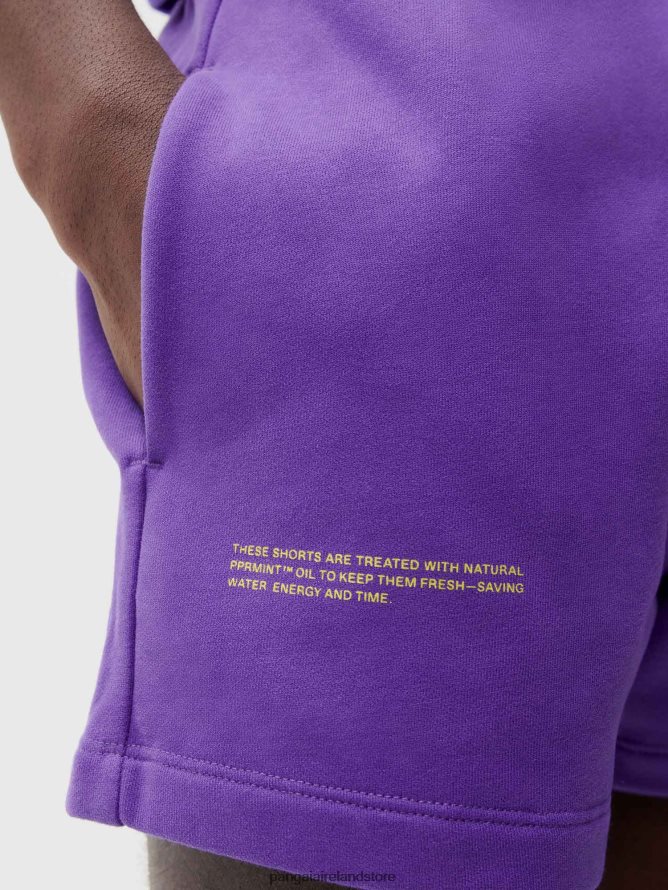 Women Pangaia Clothes 365 Shorts TT8Z42262 Passion Flower Purple